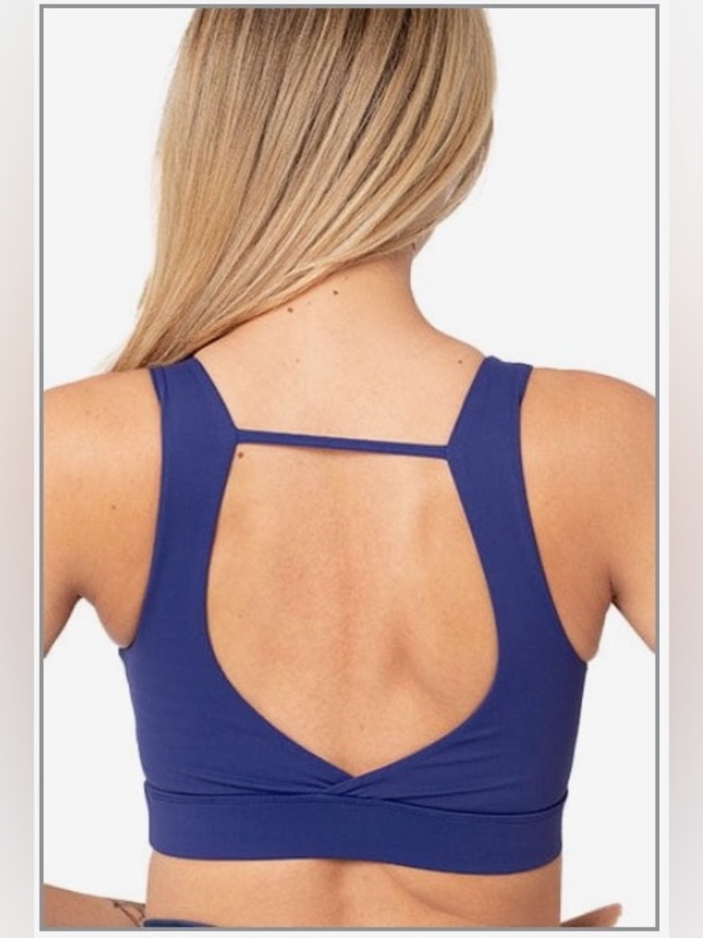 NWT Sol & Mane Lotus Bra - Midnight Sail
